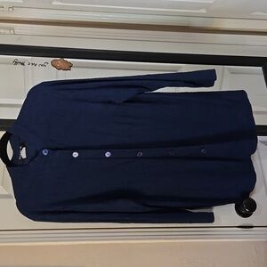 BUTTON UP LONG BLOUSE